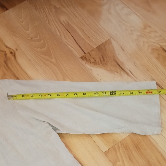 Elegant Cream Kimono with Tie - Picture 10 of 10